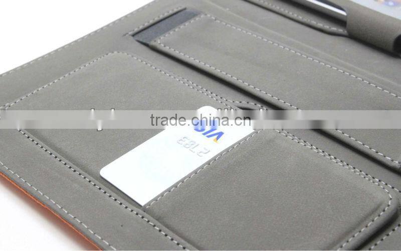 2013 Factory Hot Selling High Quality Leather Case For iPad Mini