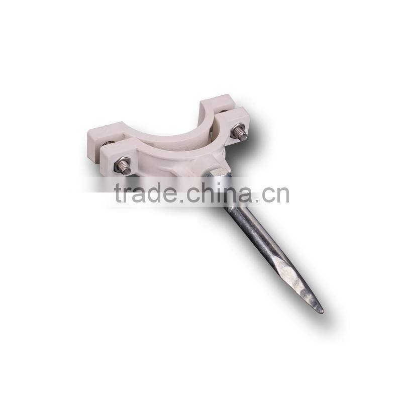 High quality Waste Drainage UPVC plastic pipe fittings flat pipe clamp fitting