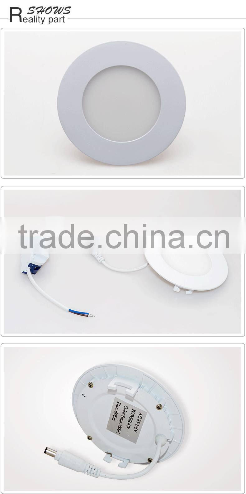 Dubai Market Round Recessed LED Panel Ceiling Light