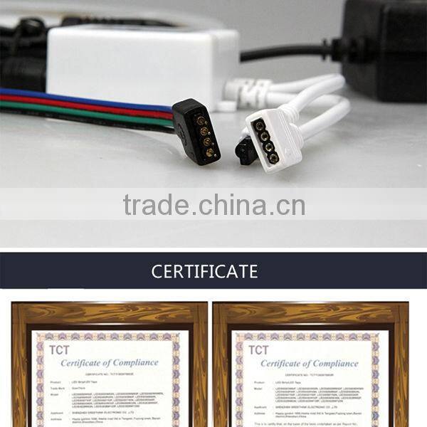 2015 hot sales rgb remote controller with 24keys with high quality