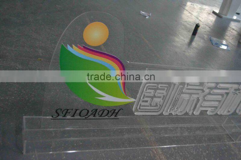 News conference professional acrylic glass podium