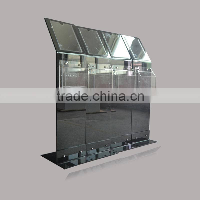 black magazine display rack 2015 new acrylic brochure stand, magazine shelf