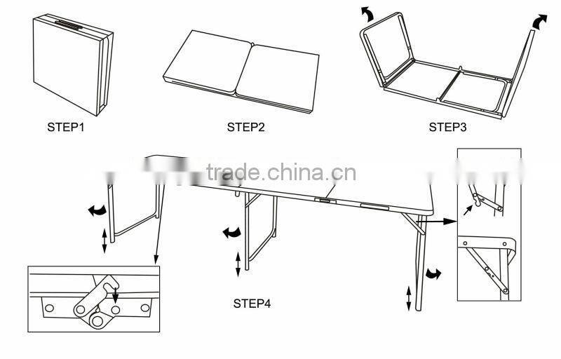 8ft folding beer pong table / A customized beer pong table / 8ft folding table