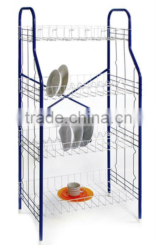 Reasonable price 4-Tier metal dish drainer