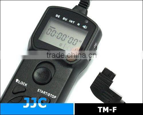 JJC TM-F time lapse intervalometer switch for SONY RM-S1AM/KONICA MINOLTA RC-1000S/ RC-1000L for Sony A300 A700 A900 A55 A77