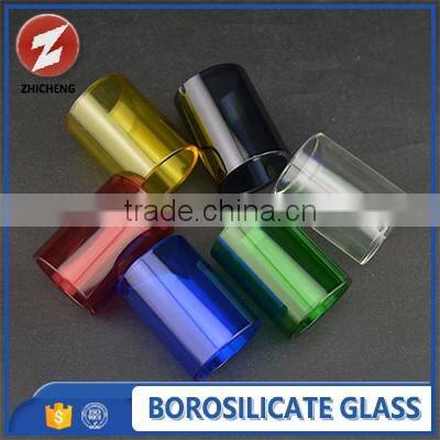 high transmittance clear borosilicate glass coloring tube