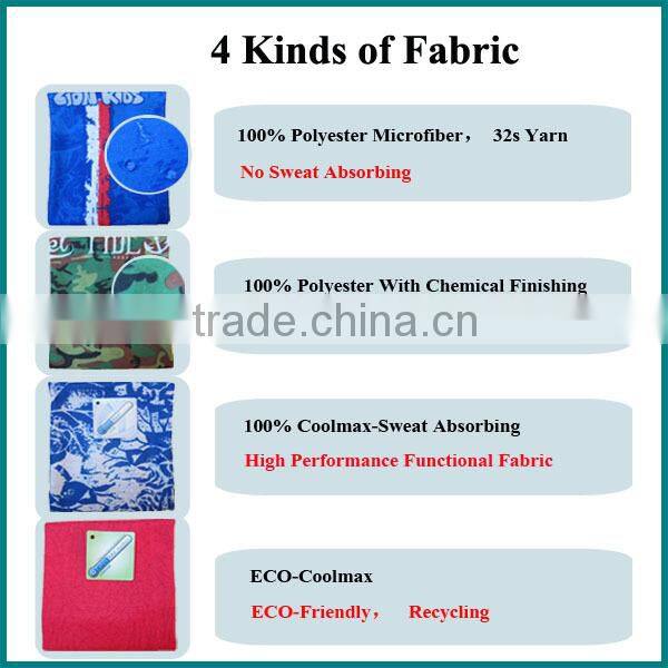 8 in 1 headwear multifunctional microfiber scarf