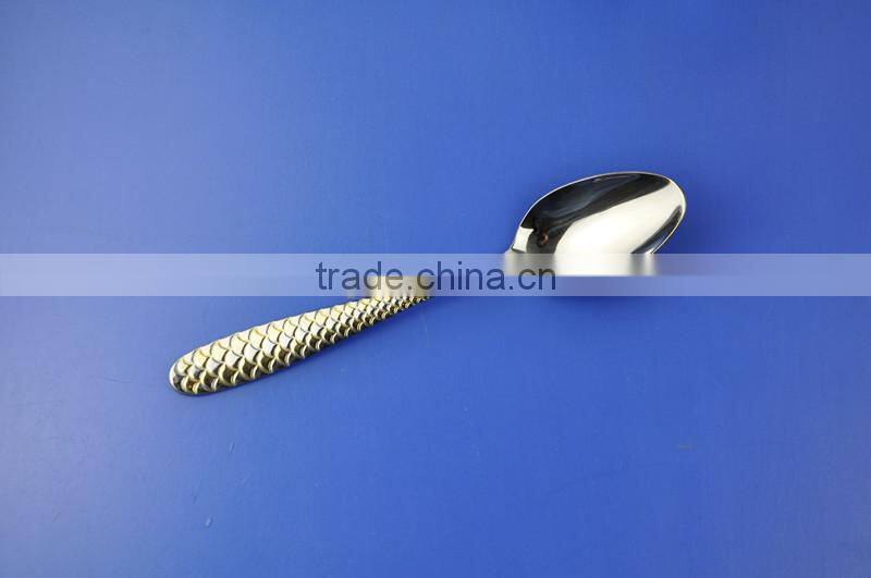 High quality wholesale stainless steel tableware with elegant design