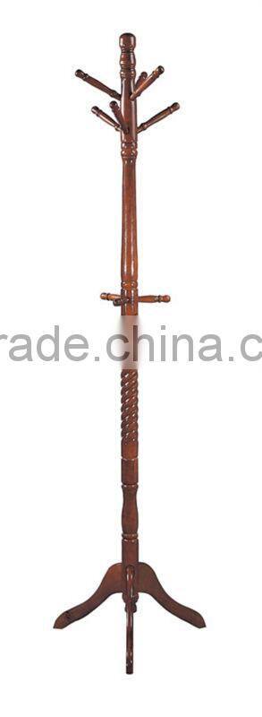 Y-188 stand clothes hanger rack / wooden coat racks /commercial coat racks