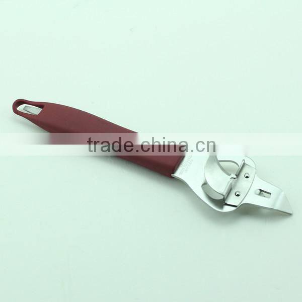 Easy Safety Kitchen Manual Bottle Can Opener With Soft Comfort Grip Handle