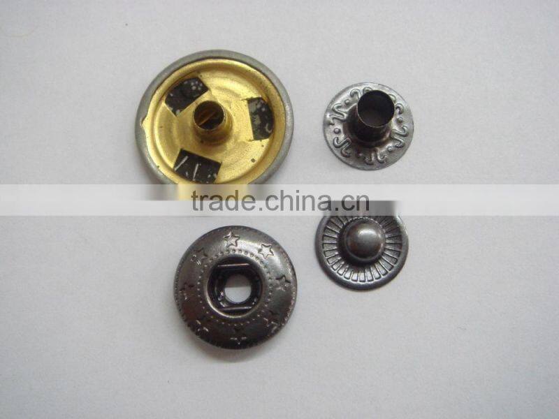 19mm big round fashion garment accessorues snap button
