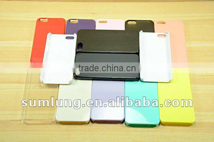 Transparent Crystal Case, colorful case for iPhone5, newest clear case