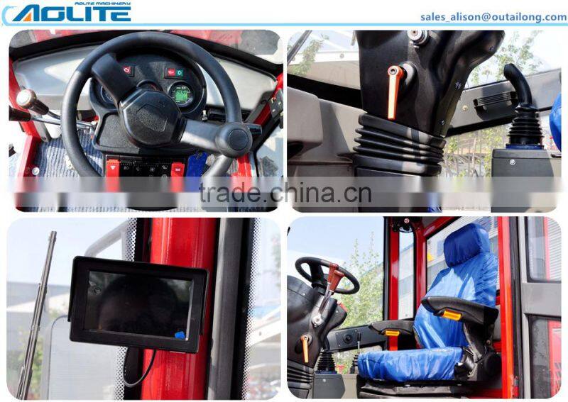 snow tyre wheel loader with pallet fork with competitive price