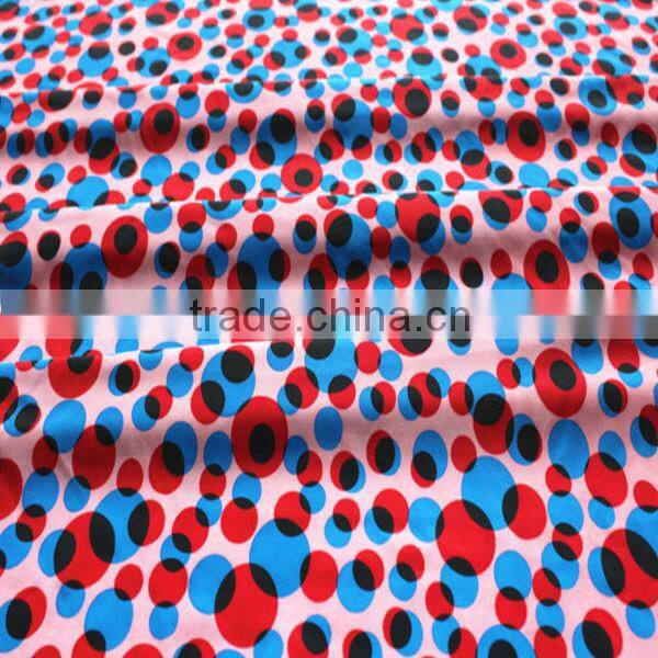 printed polyester spandex fabric for swimwear, underwear, lingerie, dancewear