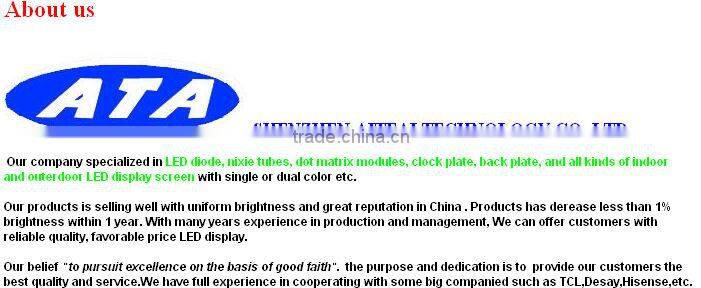 Best price 16 segment single digit led display
