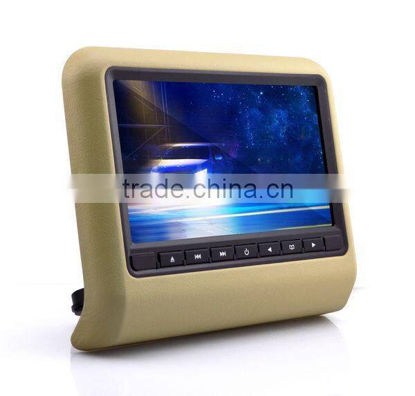Chelong Biggest Discount 9" INNOLUX New Digital LCD Screen Car Headrest high quality headrest dvd