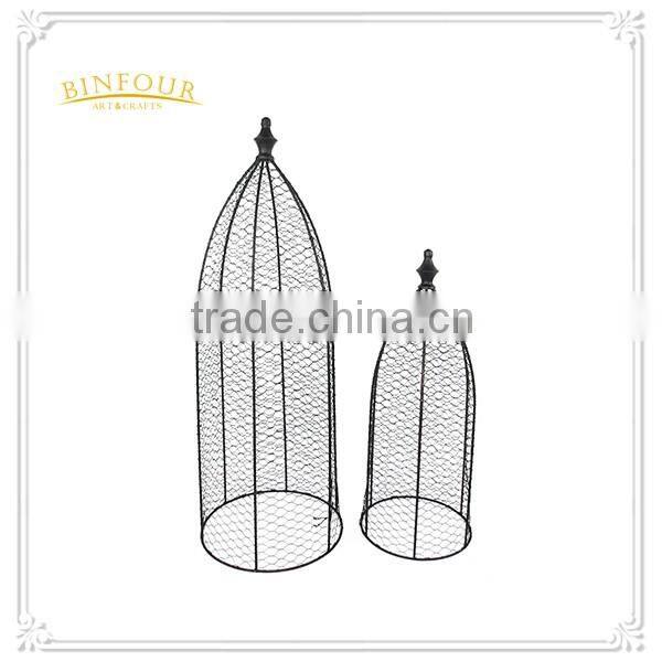 wholesale metal lantern shape handcraft for wedding