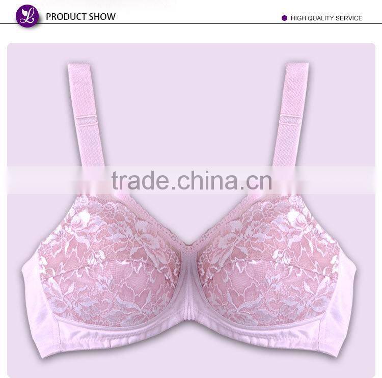 Low Price Delicate Young Lady Back Closure Girls Underwear Bra New Design