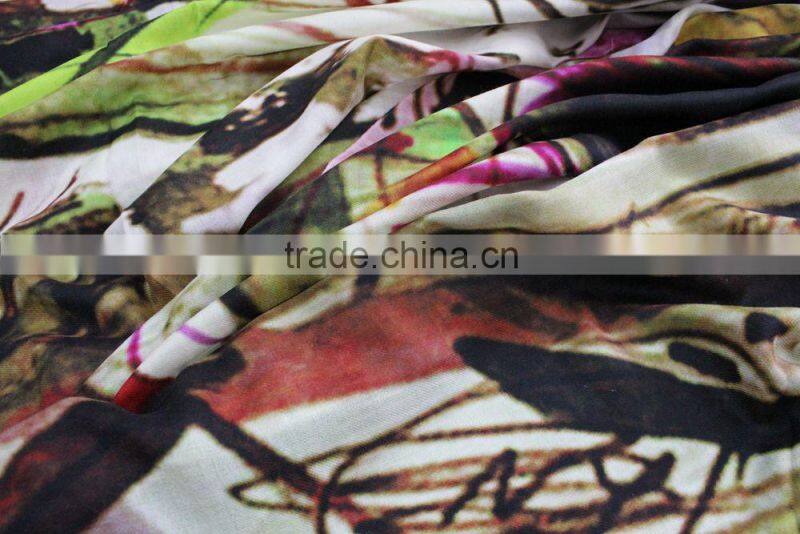 fashion multicolor 100% wool pashmina scarf