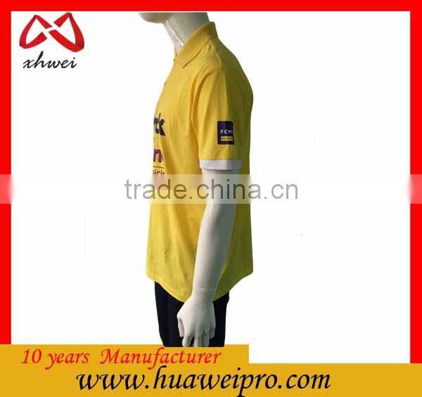 China supplier oem high quality new design golf print 100% cotton custom mens polo shirt