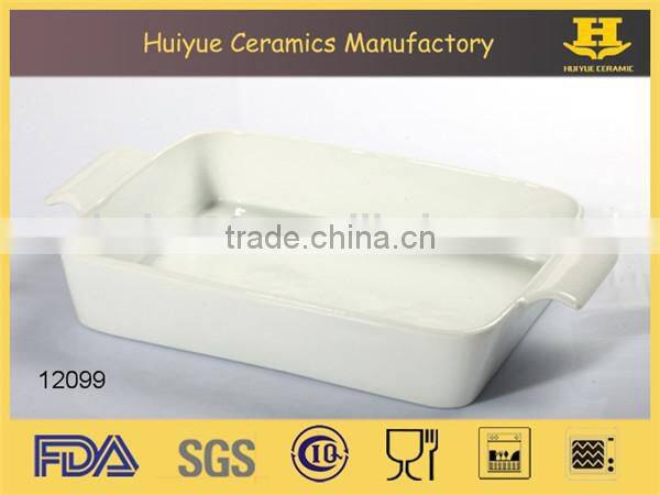 oval shape stoneware casserole dish