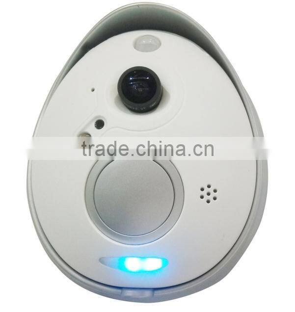 2015 CE ROHS FCC 2 way voice intercom 720P high definition wifi doorbell camera
