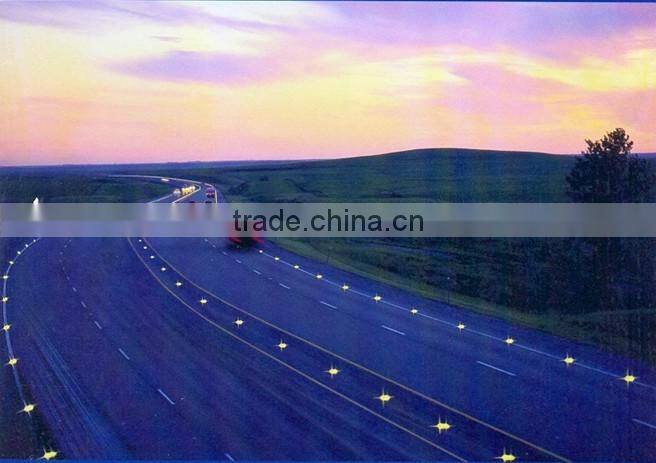 Wired powerd aluminum led road stud,color full led road stud