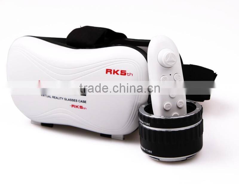 2016 Hot sale Virtual Reality 3D Video Glasses Head Mount 3D VR Goggles VR Park for samrtphones