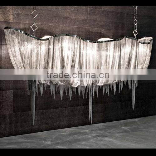 Atlantis Suspension Light - Long Fancy big pendant light for lobby