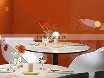 China factory 3mm French Green water-resistant Lacquered glass
