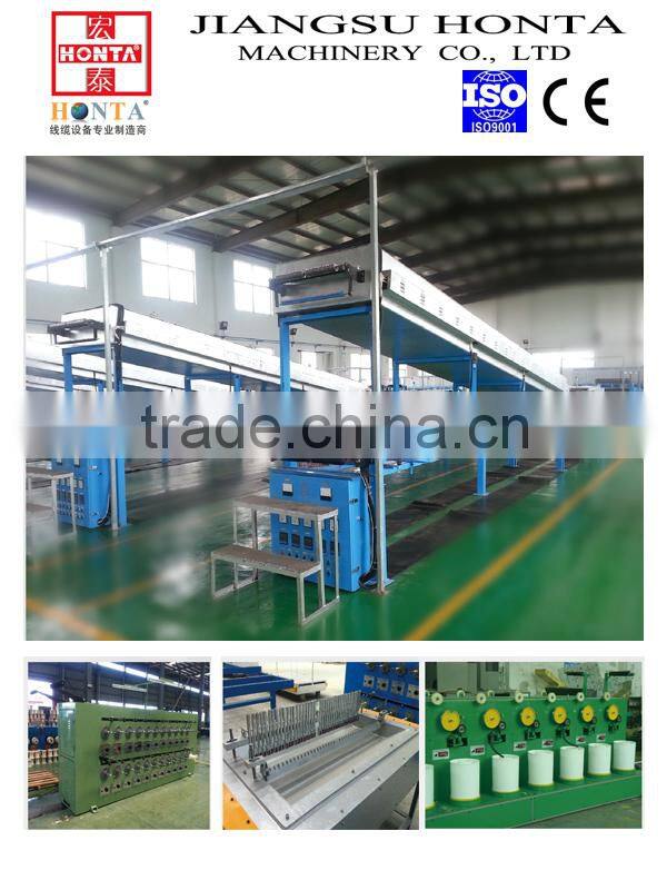 copper wire annealing & tinning machine