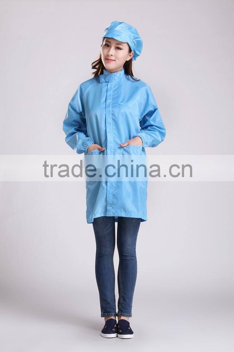 Antistatic Coat ESD Work Coat Washable Cleanroom Safety Coat