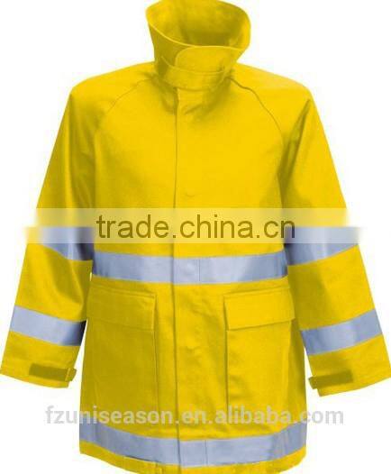 Reflective fire retardant jacket
