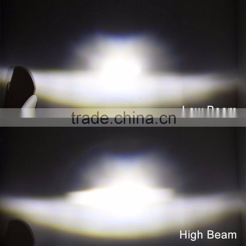 Dual Motorcycle Daymaker Projector 4.8Inch LED Headlight For '08-'16 Fat Bob FXDF Daymaker Headlamp