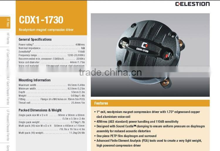 active mini line array speaker with DSP amplifier module