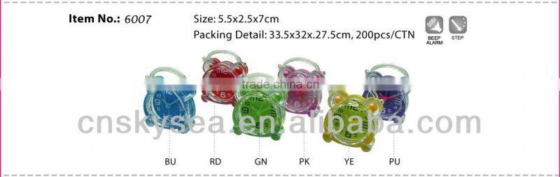 Mini Desk clock, pastic table alarm clock bedside clock, children clock