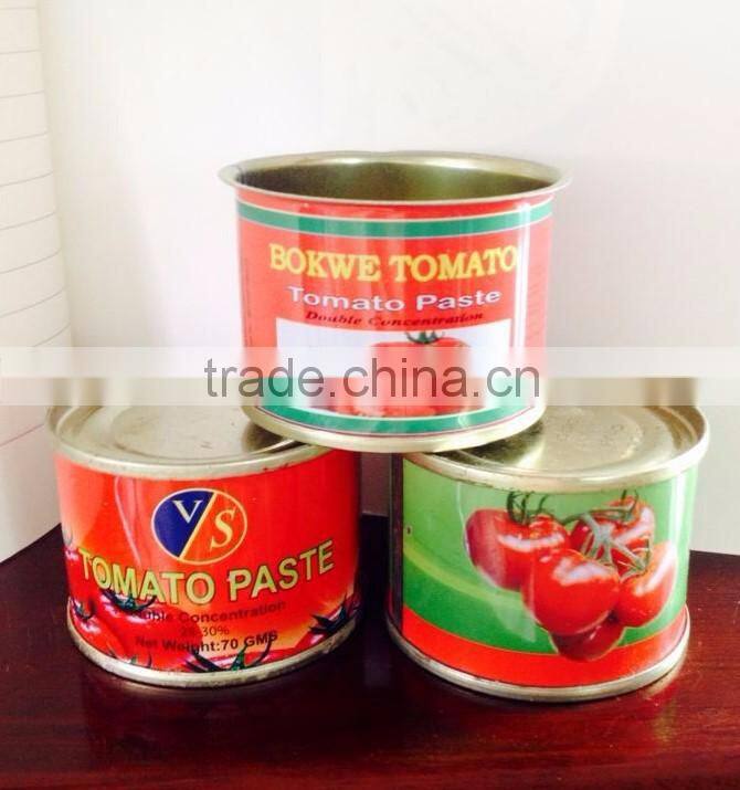 healthy high quality canned tomato paste