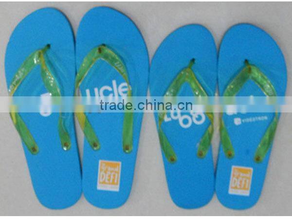 New men EVA/PE sole flip flops massage slipper
