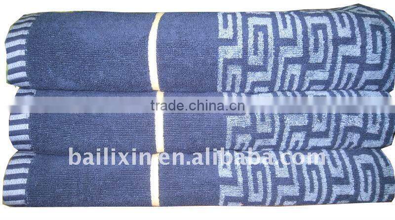 100% cotton high quality towel/bath towel/beach towel