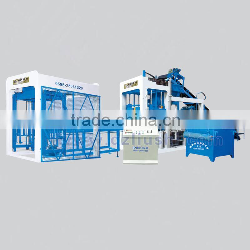 Advanced European technology concrete cement brick building machine LS6-15