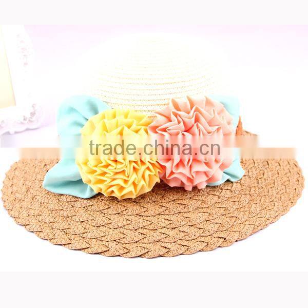 Fashion women ladies hats cool summer mini straw hats to decorate