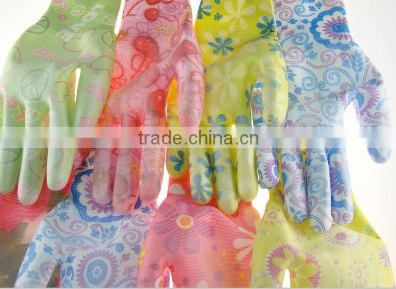 designer gardener gloves / high quality garden gloves