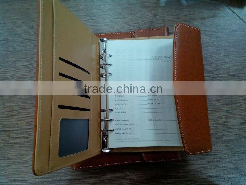 ring binder diary cover