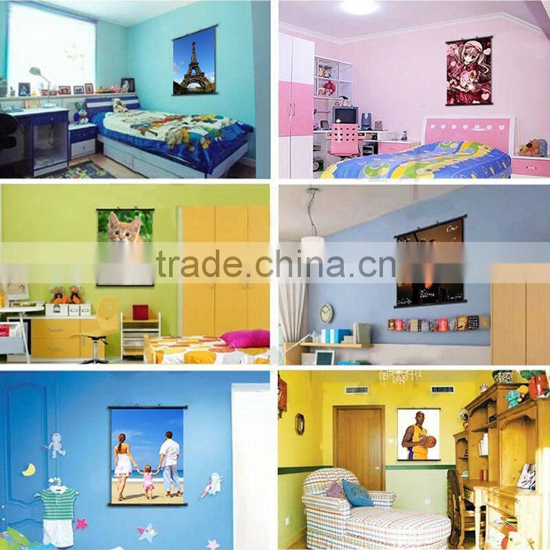 OEM AD scroll poster by 3D printing