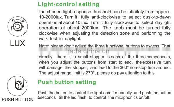 SK808 Manufacturer 85-265V /AC pir sensor
