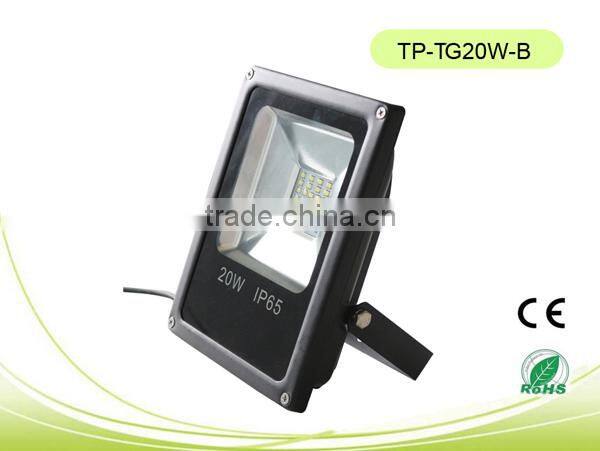 Hot sales CE/RoHS approval, IP66 waterproof outdoor with low price LED SMD Floodlight 20W 0.75W Series