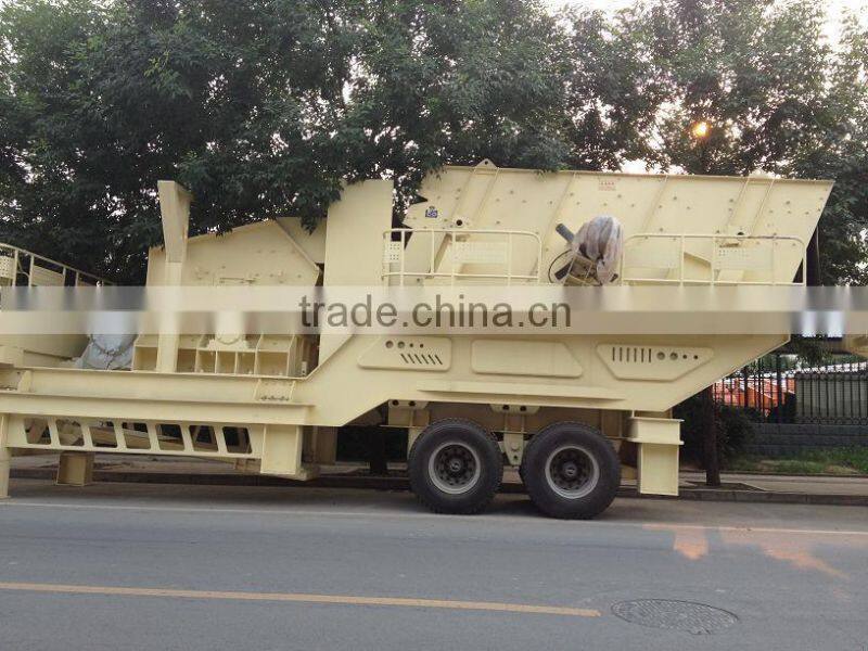 10-35t/h YDS50 complete mobile crushing plant