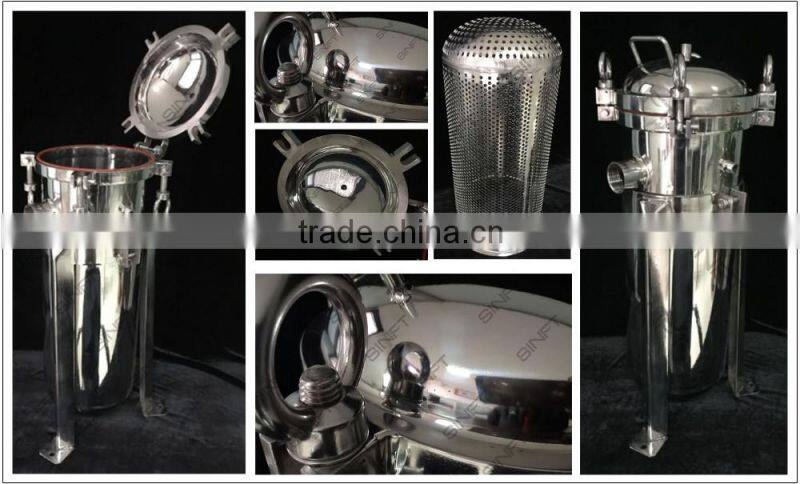 Sinft Filter High Filtration Stainless Steel Filter Housing