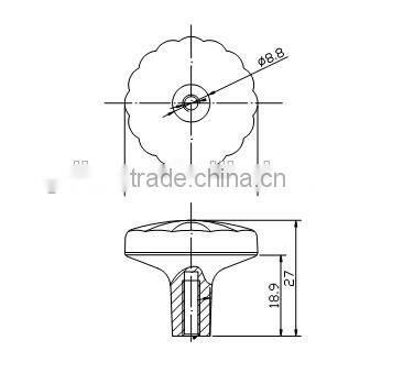 31mm Knob for furniture and cabinet door,classical drawer knob,ORB