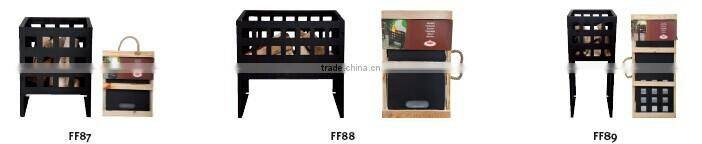 Esschert Design Square shaped outdoor garden Fire Basket